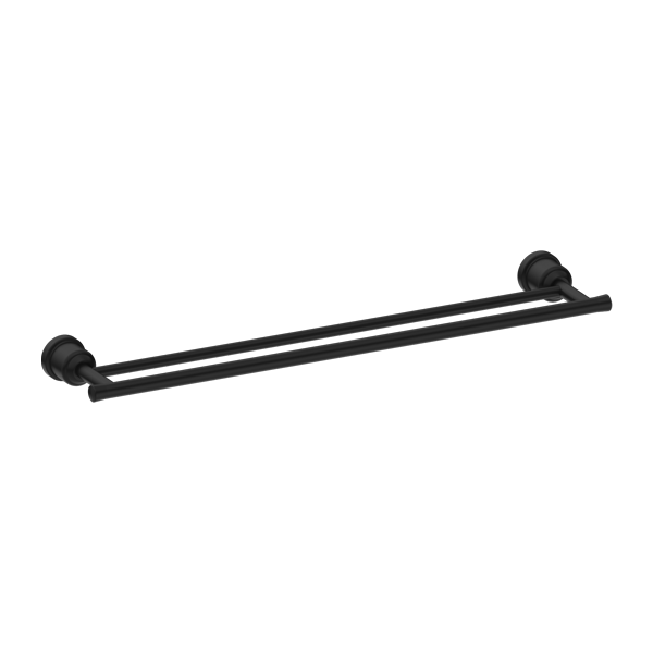 Nero York Double Towel Rail