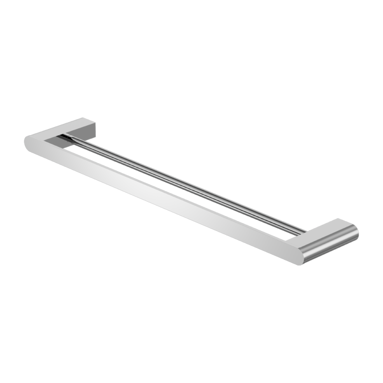 Nero Bianca Double Towel Rail