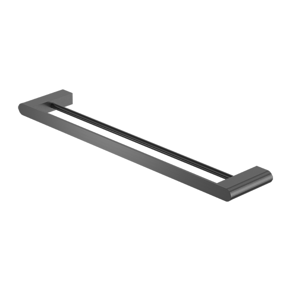 Nero Bianca Double Towel Rail