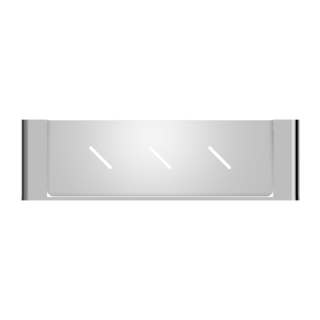 Nero Bianca Metal Shower Shelf
