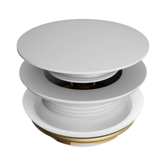 Nero Short Pop Up Bath Waste 40mm