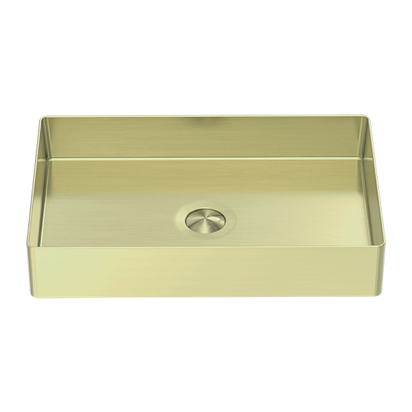 Nero Opal Rectangle Stainless Steel Basin