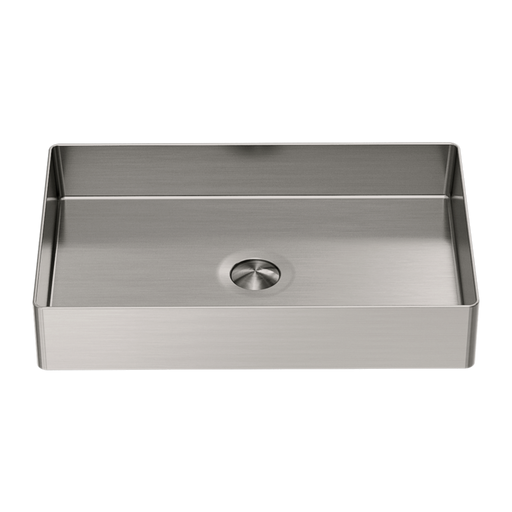 Nero Opal Rectangle Stainless Steel Basin