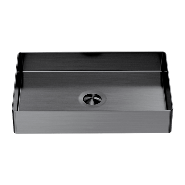 Nero Opal Rectangle Stainless Steel Basin