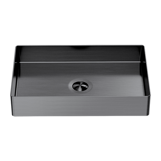Nero Opal Rectangle Stainless Steel Basin