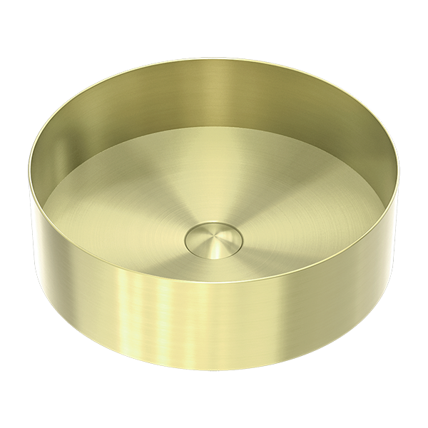 Nero Opal Round 400mm Stainless Steel Basin