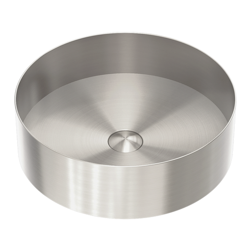 Nero Opal Round 400mm Stainless Steel Basin