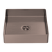 Nero Opal Square 400mm Stainless Steel Basin
