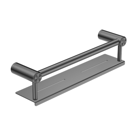 Nero Mecca Care 25mm Grab Rail with Shelf
