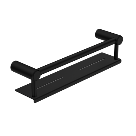 Nero Mecca Care 25mm Grab Rail with Shelf