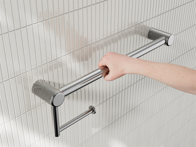 Nero Mecca Care 25mm Toilet Roll Rail