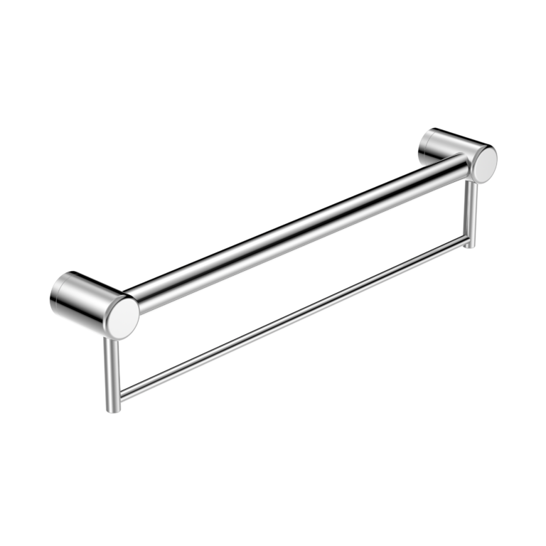 Nero Mecca Care 32mm Grab Rail with Towel Holder