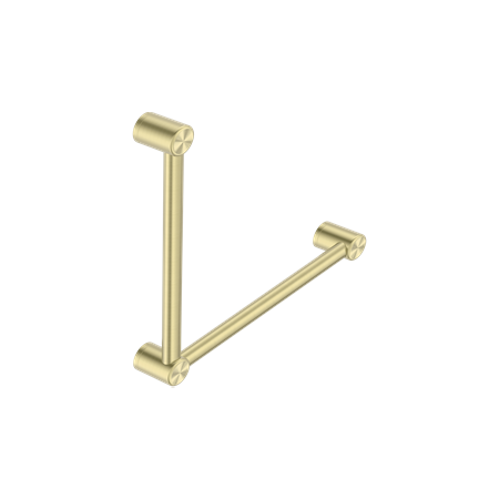 Nero Mecca Care 32mm Ambulant Toilet Grab Rail 90 Degree 450x450mm
