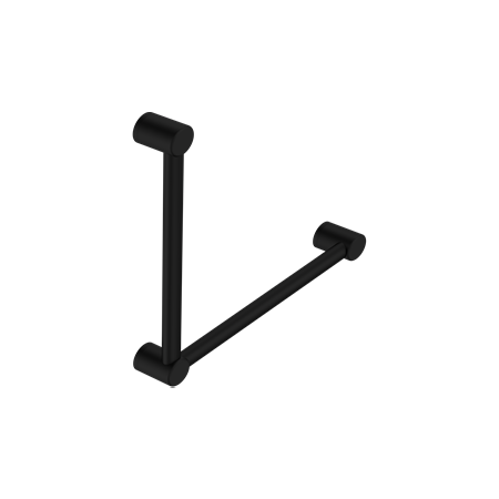 Nero Mecca Care 32mm Ambulant Toilet Grab Rail 90 Degree 450x450mm