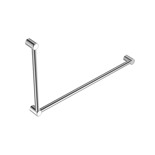 Nero Mecca Care 32mm DDA Accessible Toilet Grab Rail Set 90 Degree 600X1000mm