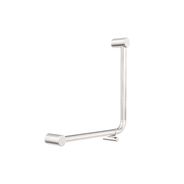 Nero Mecca Care 32mm Ambulant 90 Degree Bent Tube Grab Rail 450x450mm
