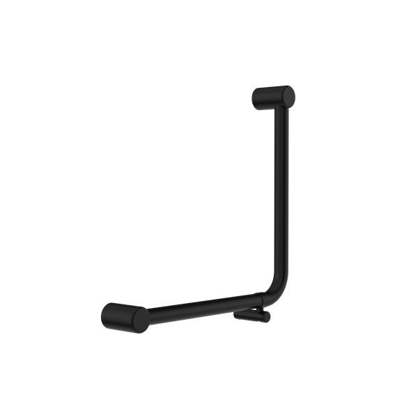 Nero Mecca Care 32mm Ambulant 90 Degree Bent Tube Grab Rail 450x450mm