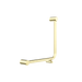 Nero Mecca Care 32mm Ambulant 90 Degree Bent Tube Grab Rail 450x450mm