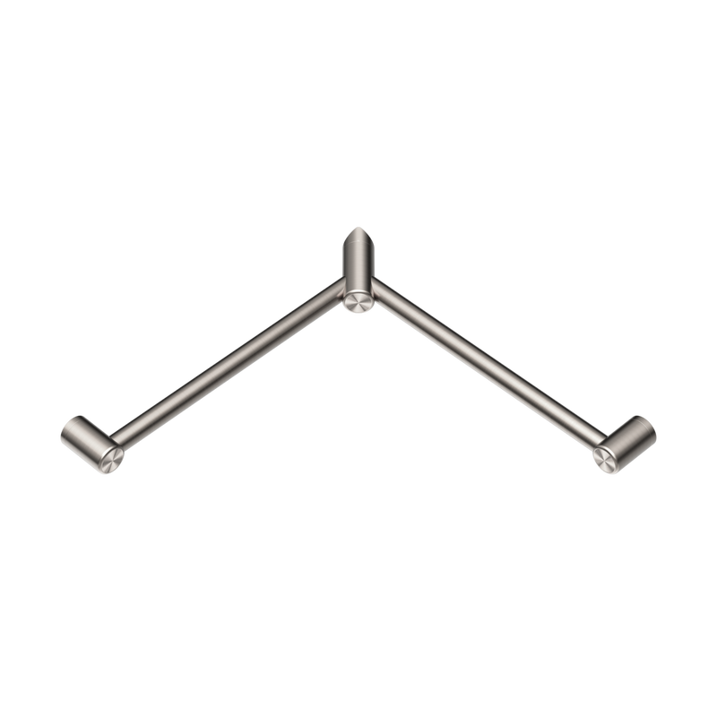 Nero Mecca Care 32mm Wrap Around Corner Grab Rail 600x600mm