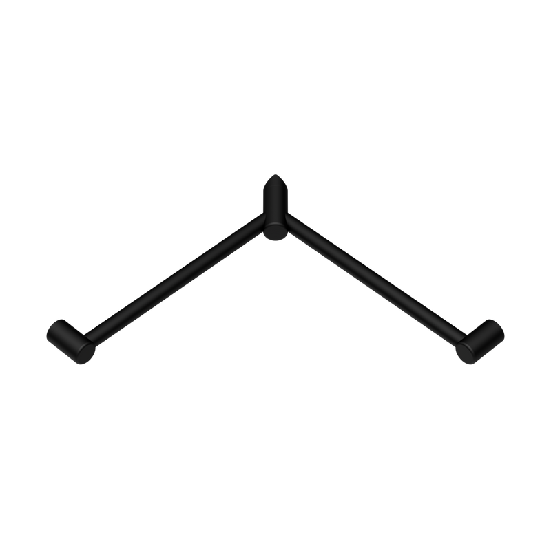Nero Mecca Care 32mm Wrap Around Corner Grab Rail 600x600mm