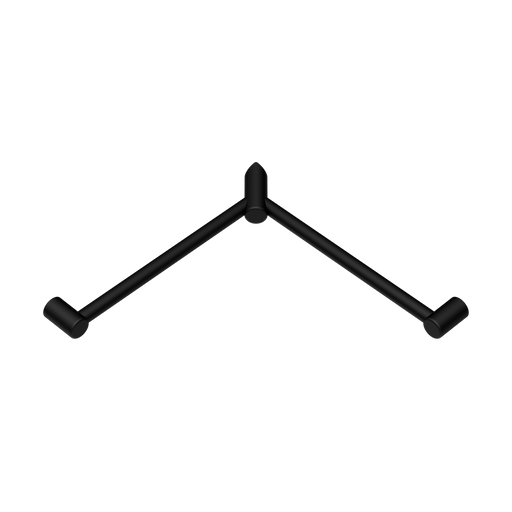Nero Mecca Care 32mm Wrap Around Corner Grab Rail 600x600mm