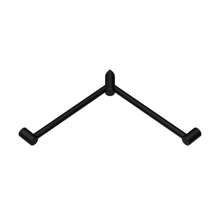Nero Mecca Care 32mm Wrap Around Corner Grab Rail 600x600mm