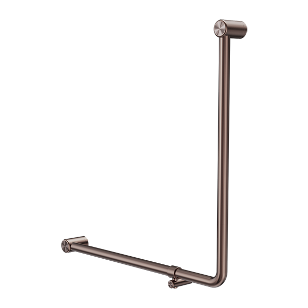 Nero Mecca Care 32mm 90 Degree NZ4121 Accessible Toilet Grab Rail 750X750mm
