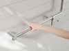 Nero Mecca Care 32mm 90 Degree NZ4121 Accessible Toilet Grab Rail 750X750mm With Toilet Roll Holder
