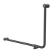 Nero Mecca Care 32mm DDA Accessible Toilet 90 Degree Bent Tube Grab Rail 600X1000mm