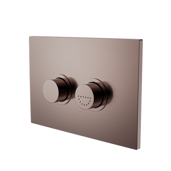 Nero Mecca Care Raised Disabled Care Pneumatic Flush Buttons Plate DDA Accessible Toilet Compliant