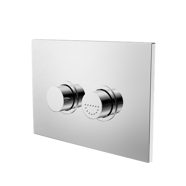 Nero Mecca Care Raised Disabled Care Pneumatic Flush Buttons Plate DDA Accessible Toilet Compliant