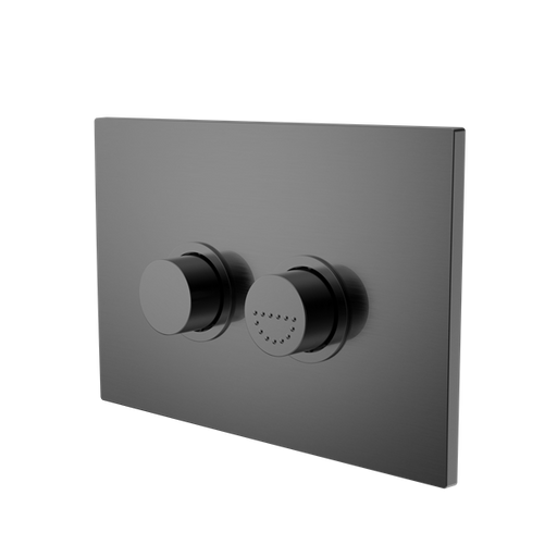 Nero Mecca Care Raised Disabled Care Pneumatic Flush Buttons Plate DDA Accessible Toilet Compliant