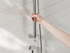 Nero Mecca Care 32mm Grab Rail and Adjustable Shower Rail Set