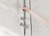Nero Mecca Care 25mm Grab Rail 900mm Twin Shower Set