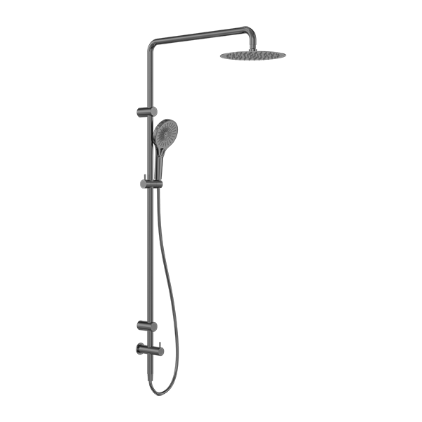 Nero Mecca Care 25mm Grab Rail 900mm Twin Shower Set