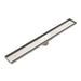 Nero Tile Insert V Channel Floor Grate 89MM Outlet with Hole Saw