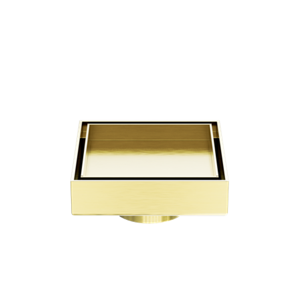 Nero 100MM Square Tile Insert Floor Waste 50MM Outlet