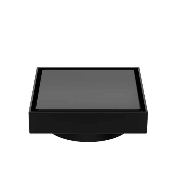Nero 130MM Square Tile Insert Floor Waste 100MM Outlet