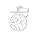 Nero Round Shower Head