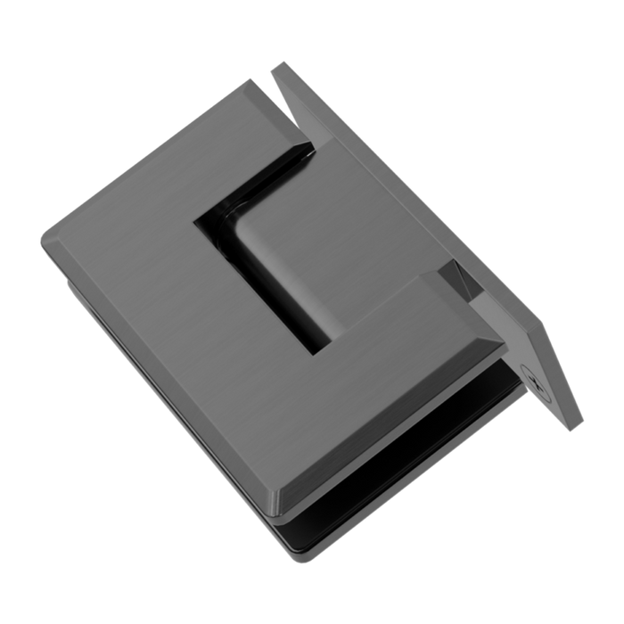 Nero 90 DEGREE GLASS TO WALL SHOWER HINGE 10MM