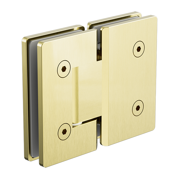 Nero 180 Degree Glass To Glass Shower Hinge 10mm Glass