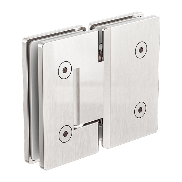 Nero 180 Degree Glass To Glass Shower Hinge 10mm Glass