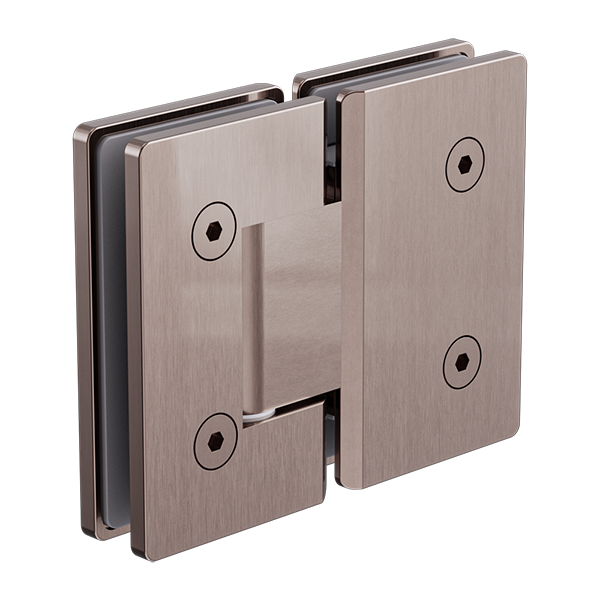 Nero 180 Degree Glass To Glass Shower Hinge 10mm Glass