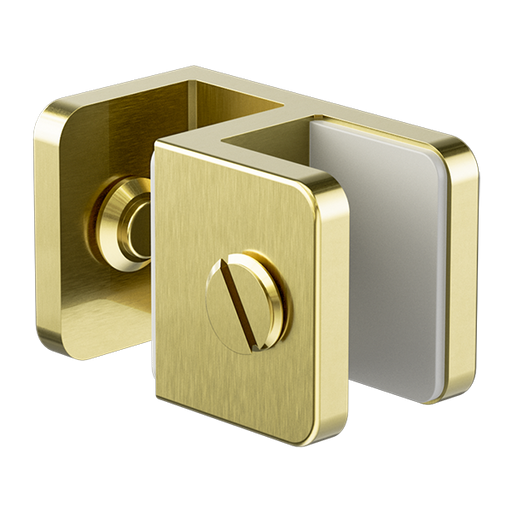 Nero Over-Panel Glass To Glass Fitting 10mm Glass