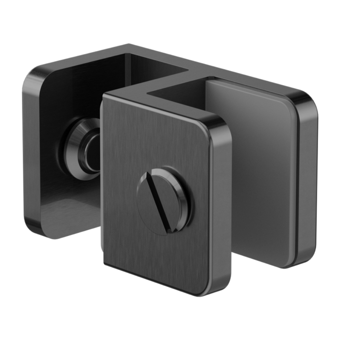 Nero Over-Panel Glass To Glass Fitting 10mm Glass