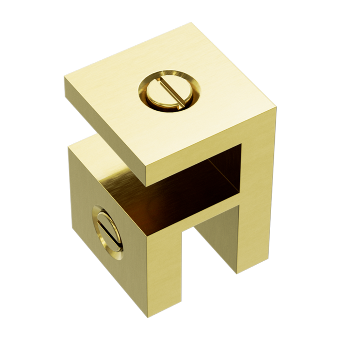 Nero Over-Panel Glass to Glass Fitting 10mm Glass