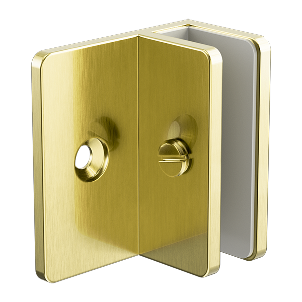 Nero Shower F Bracket 10mm Glass