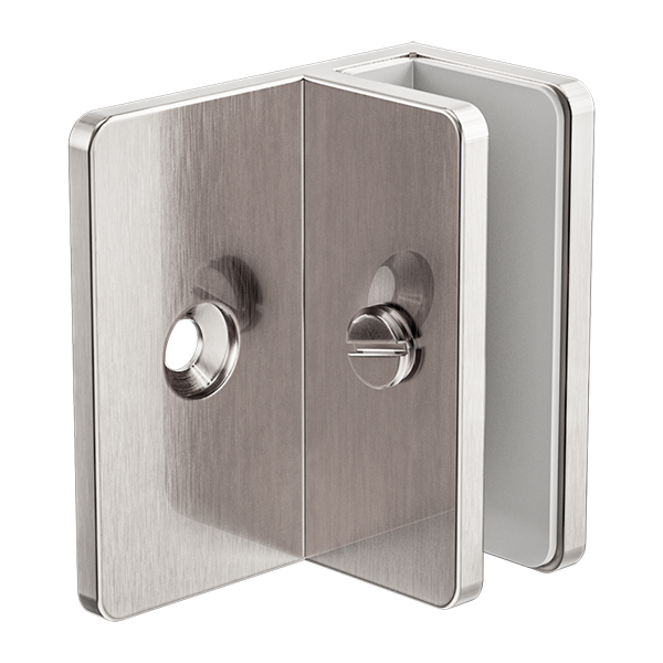 Nero Shower F Bracket 10mm Glass