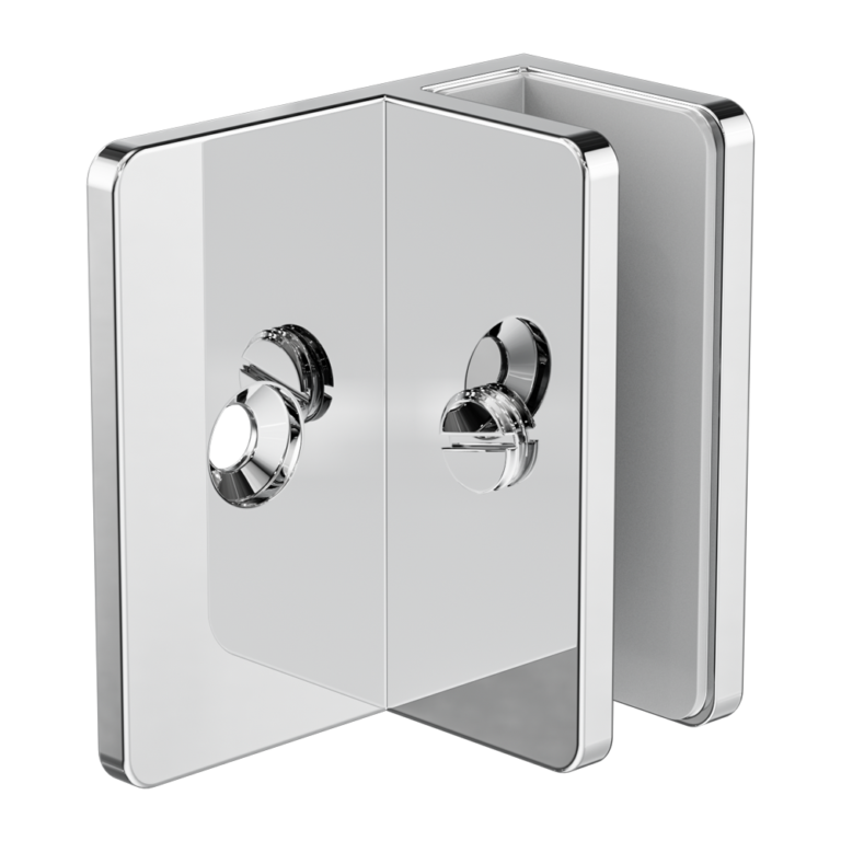 Nero Shower F Bracket 10mm Glass