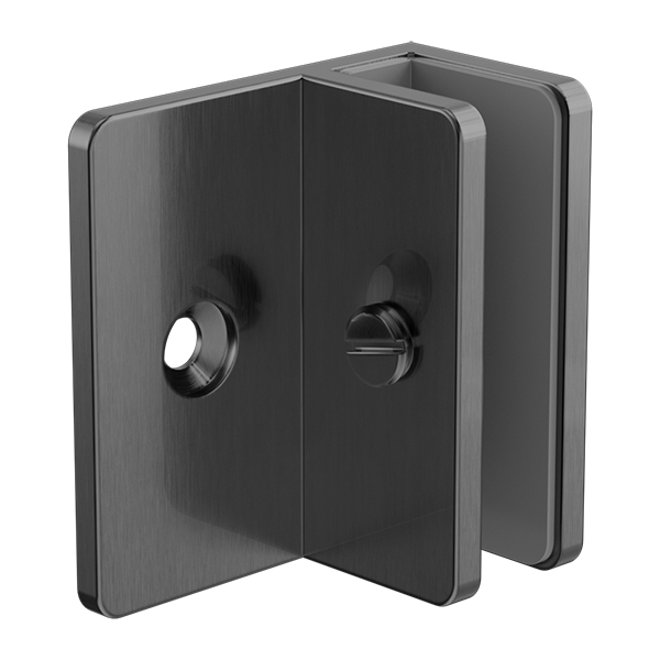 Nero Shower F Bracket 10mm Glass